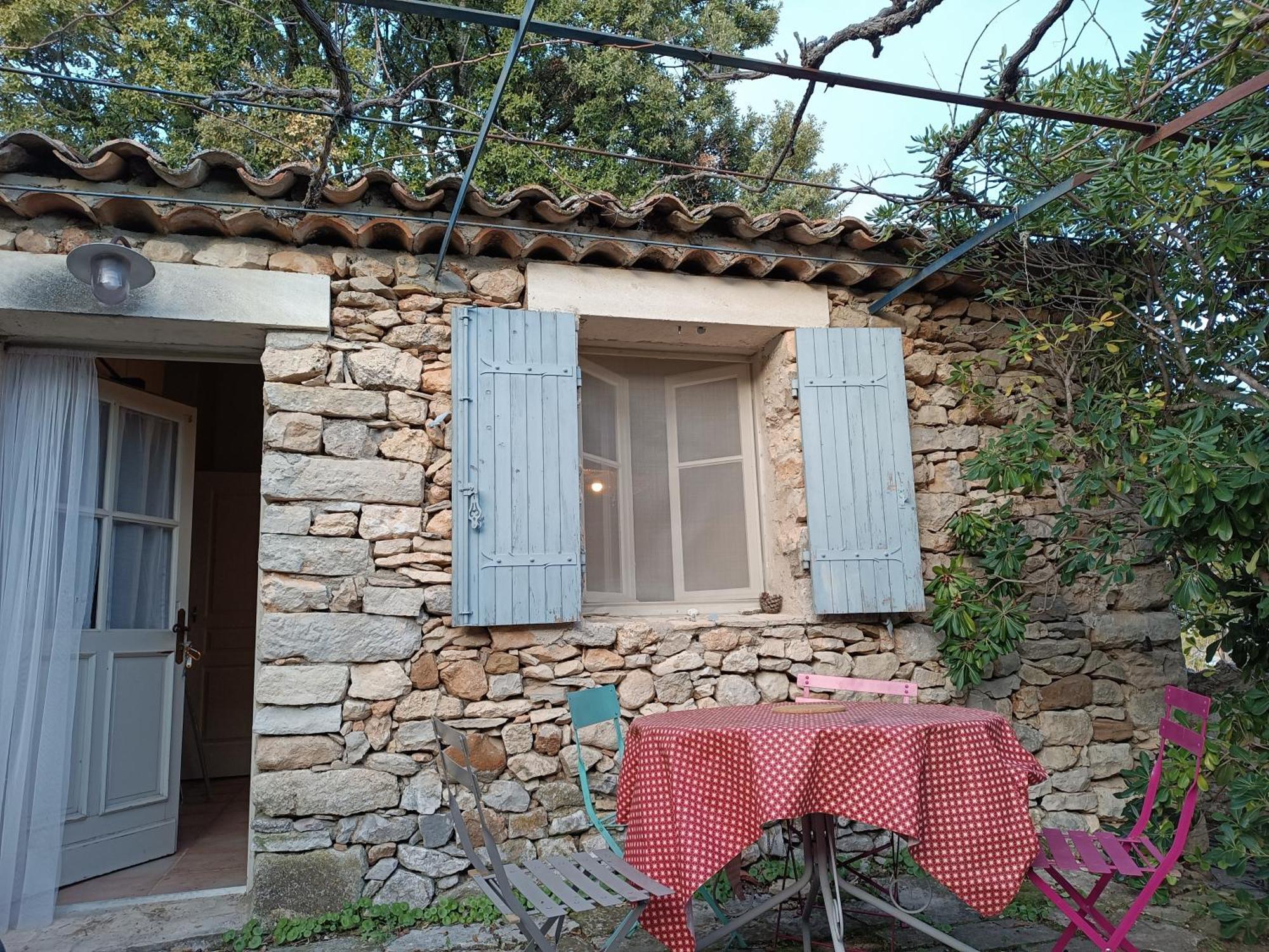 Sous La Vigne Villa Rustrel Eksteriør billede